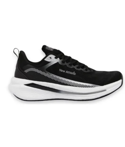 Zapatillas New Athletic Running color negro y blanco